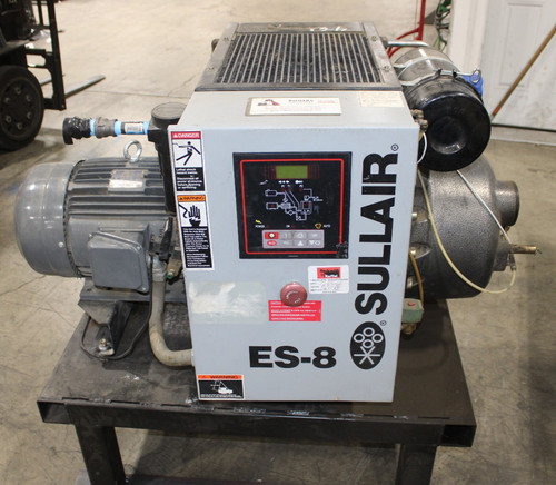 Sullair es8 20hp rotary - sullair, 15/20hp